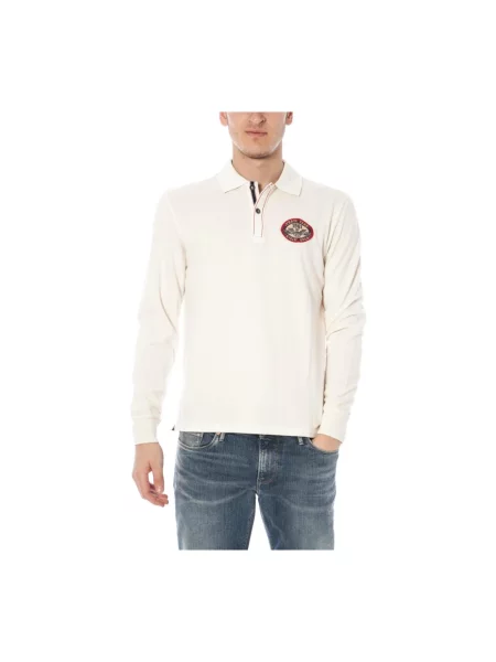 Koszulka polo Armani Jeans biała