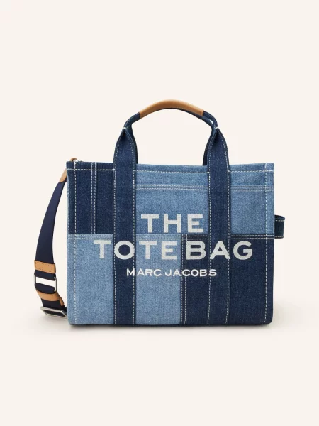Malá shopper kabelka Marc Jacobs modrá