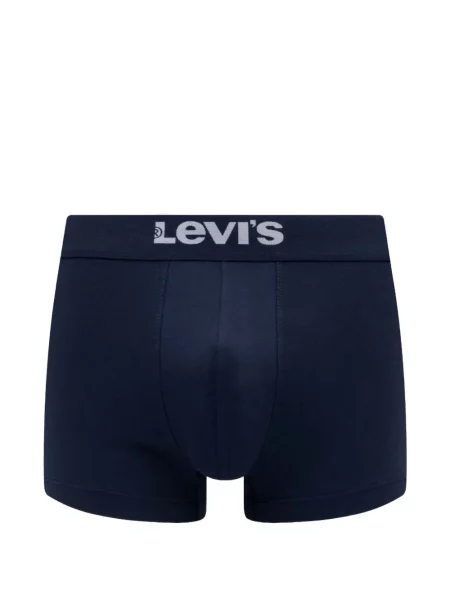 Chiloți Levi's® cu autograf din piele cu cataramă albastru