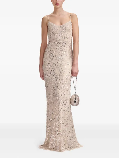 Rochie Self-portrait de costum alb