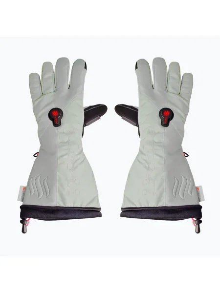 Mănuși de schi cu încălzire Glovii gri