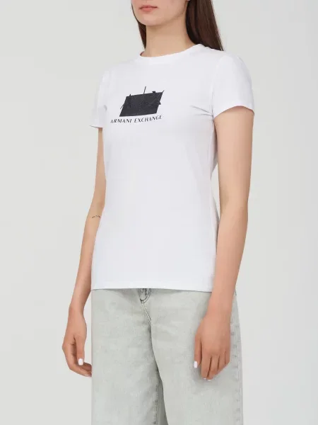 Футболка Armani Exchange біла