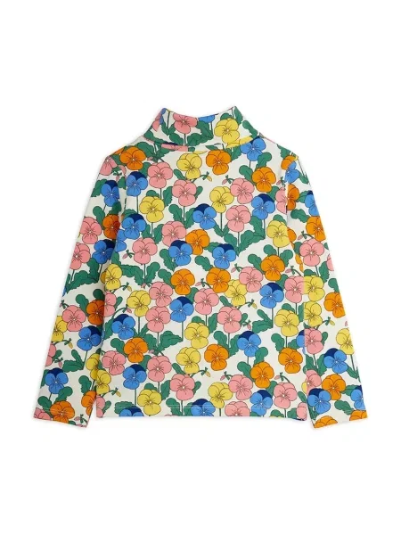 Mini Rodini лонгслів дитячий з Violas