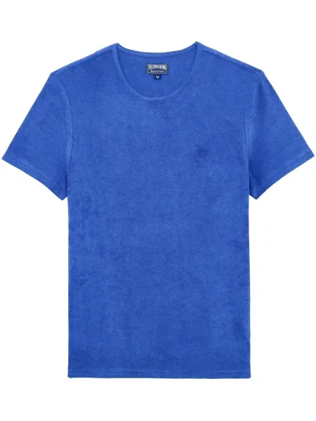 Tricou Vilebrequin din material terry albastru