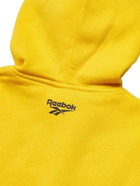 Hanorac cu glugă Reebok galben