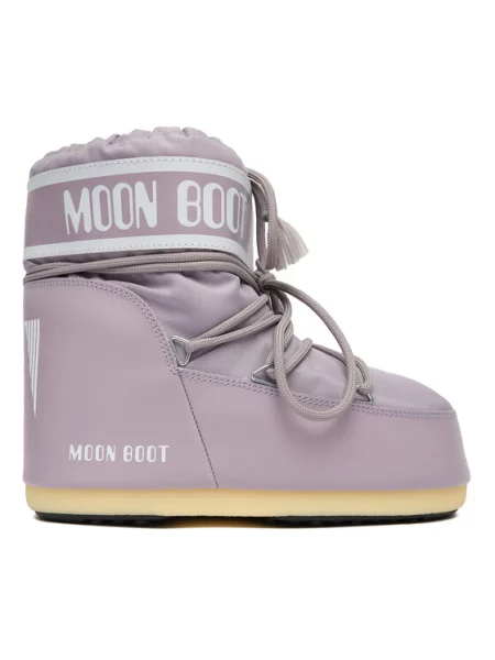 Дутики Moon Boot фиолетовые