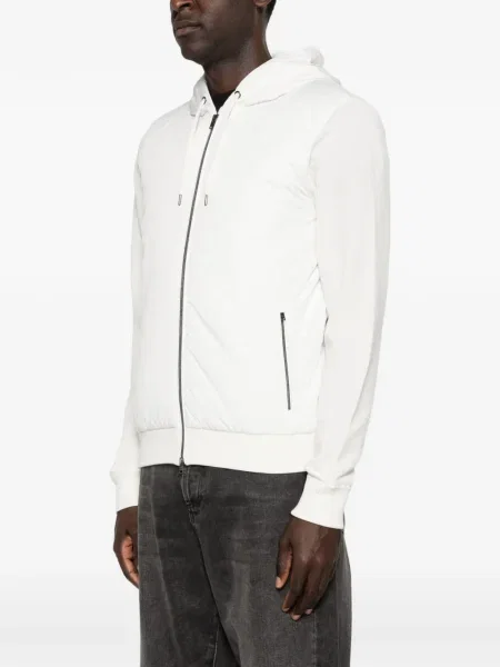 Hanorac cu glugă Herno alb