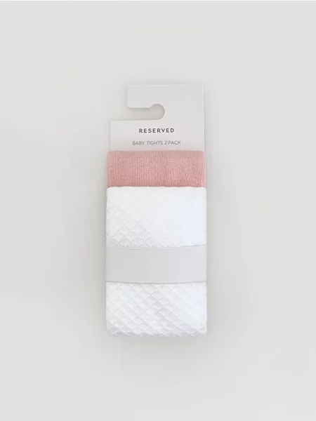 Reserved Колготки 2 пари різнобарвний 