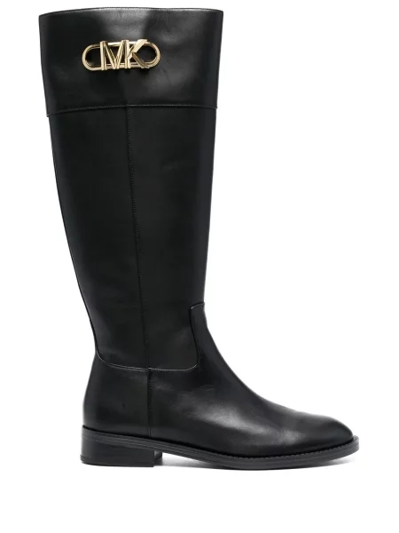 Loafersy Michael Michael Kors ocieplane o krotszym kroju czarne