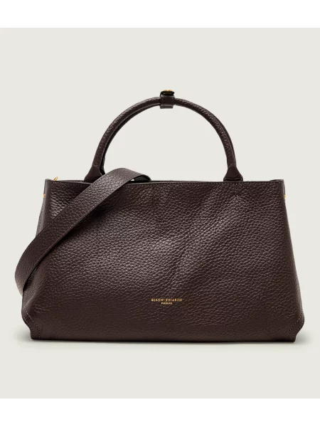 GIANNI CHIARINI De piele geantă shopper Amal maro