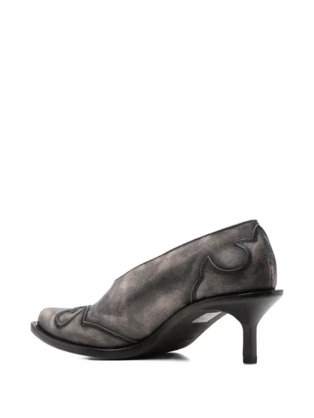 Pantofi cu toc Ann Demeulemeester din piele negru