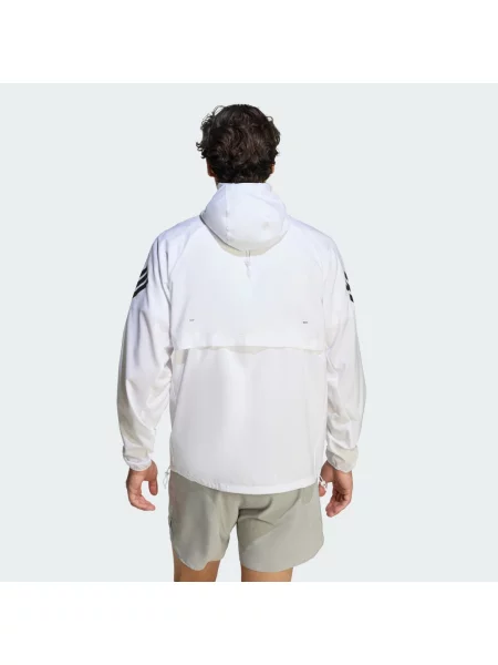 ADIDAS PERFORMANCE Sportovní bunda Iconic černá bílá