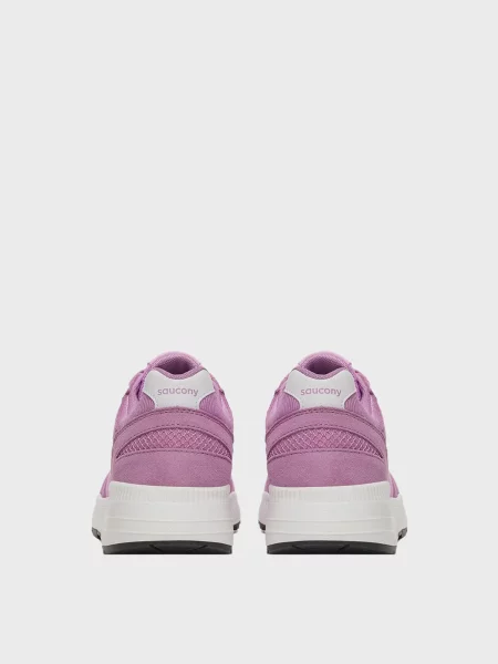 Замшевые кроссовки Saucony розовые