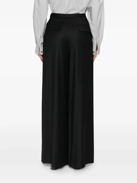 Pantaloni Co.go plisate negru