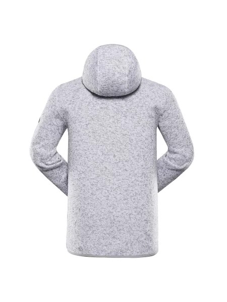 Bluza polarowa z kapturem Alpine Pro Zeg 2 szara