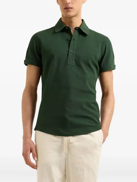 Tricou polo Orlebar Brown verde