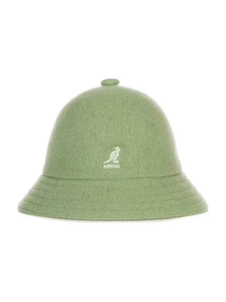 Kapelusz Kangol wełniany zielony
