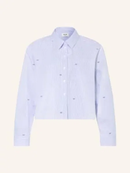 Joop! Jeans Bluzka Koszulowa Basima blau niebieska