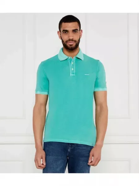 Gant Tenisz póló SUNFADED zöld