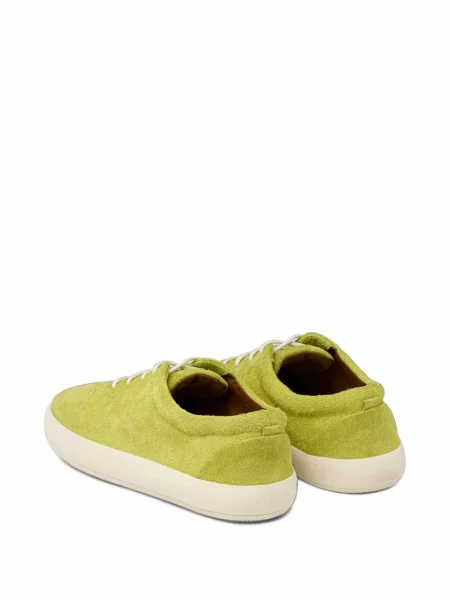 Fűzős szarvasbőr sneaker Marsell zöld