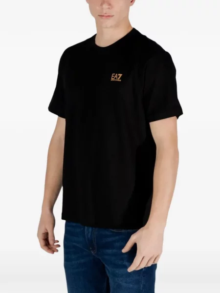 Μπλούζα Ea7 Emporio Armani με σχέδιο μαύρο