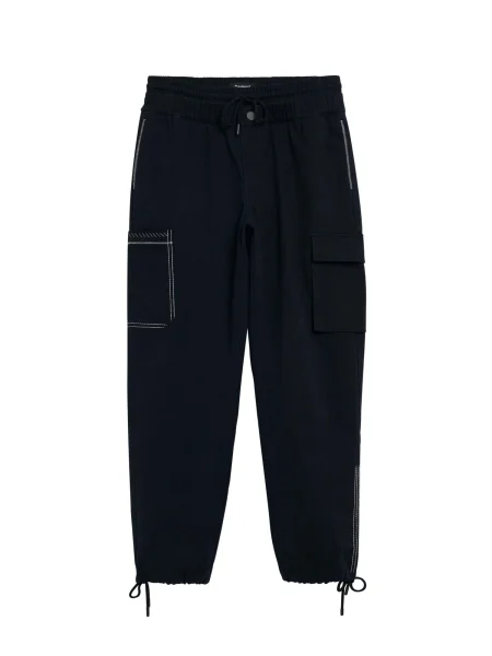 Desigual Pantaloni cu negru