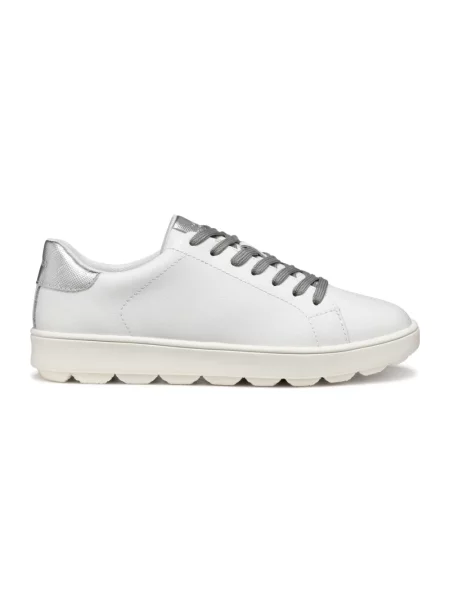 Sneakersy Geox skórzane białe