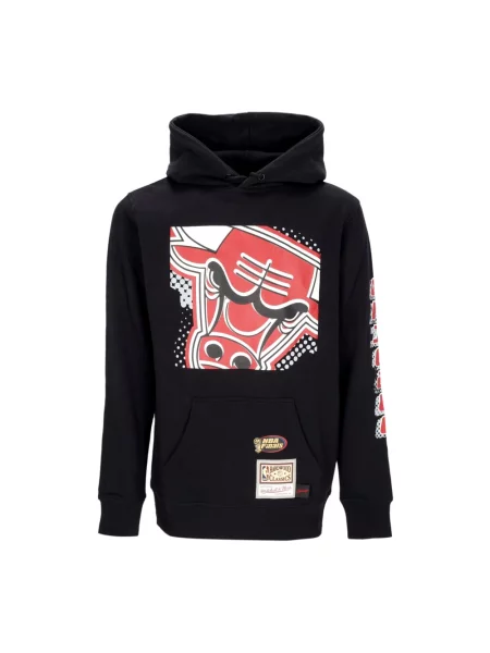 Bluza z kapturem Mitchell & Ness czarna