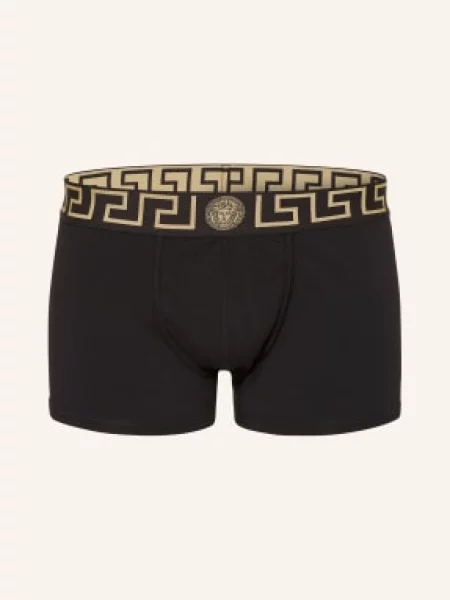 Versace Bokserki schwarz czarne