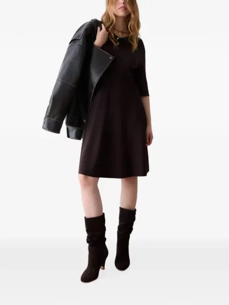 Scurt rochie Liu Jo tricotate maro
