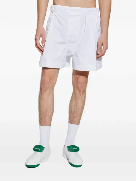 Pantaloni scurți Lacoste alb