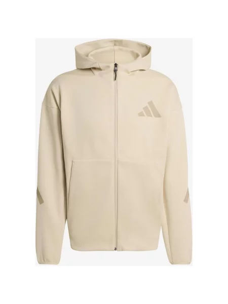 Kurtka z kapturem adidas Z.N.E. new XL beżowy