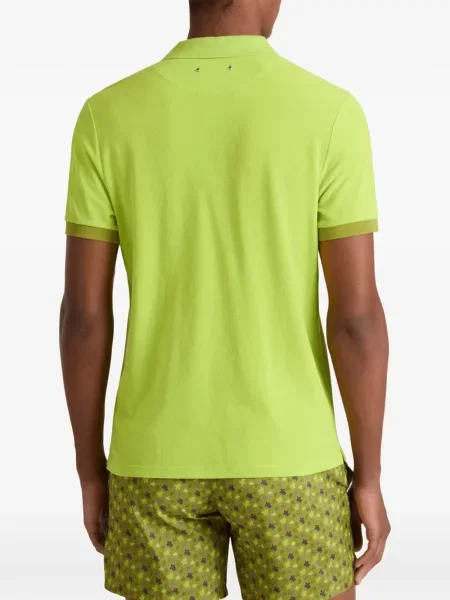 Scurt tricou polo Vilebrequin verde