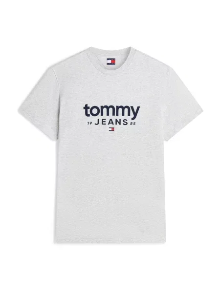 Tommy Jeans Tricou bleumarin / deschis / roșu / alb gri