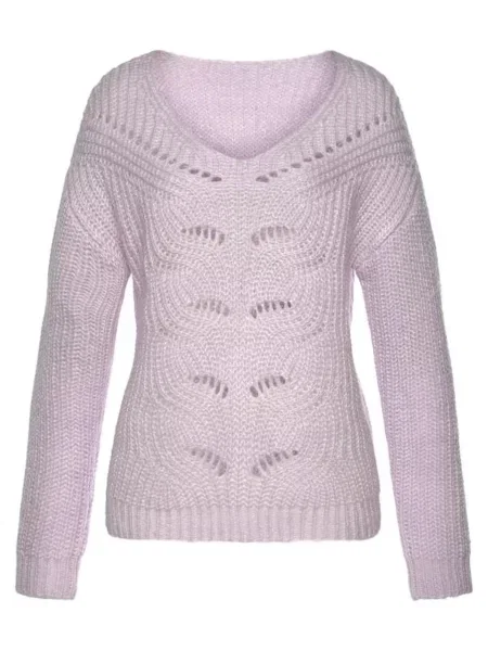 LASCANA Pulover mov deschis