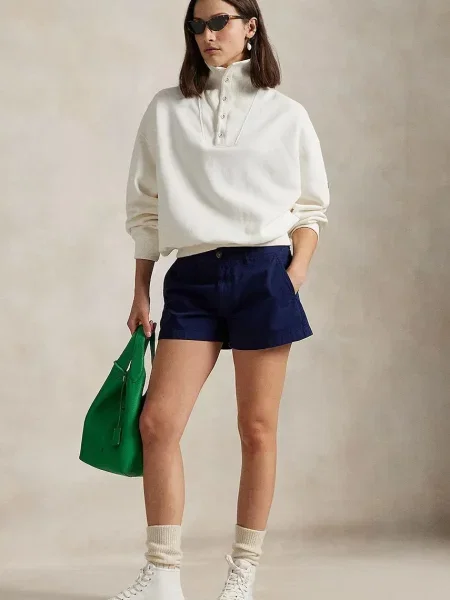 Polo Ralph Lauren Szövet rövidnadrág Straight Fit sötétkék