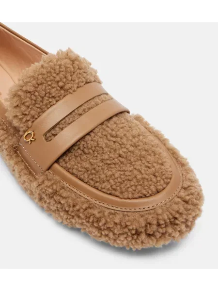 Pantofi loafer Gianvito Rossi bej