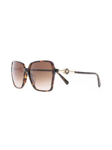 Слънчеви очила Versace Eyewear кафяво
