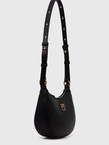 Geanta crossbody Pinko din piele negru