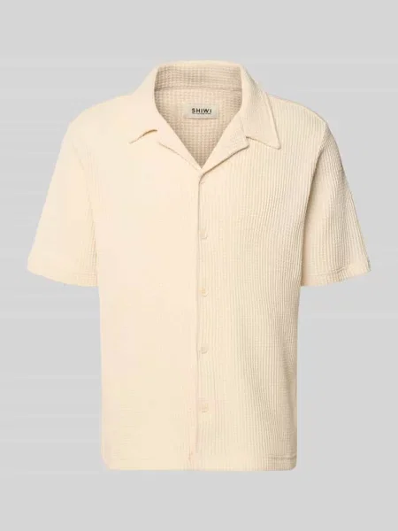 Koszula casualowa o kroju regular fit z fakturowanym wzorem model Dean' Shiwi