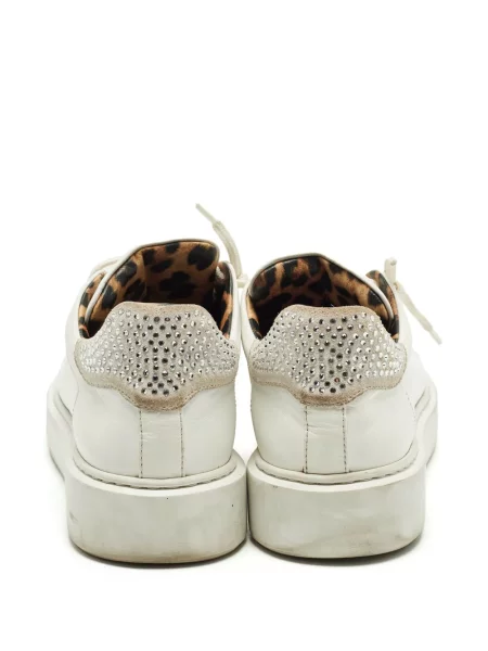 Fűzős csipkés sneaker Philipp Plein fehér