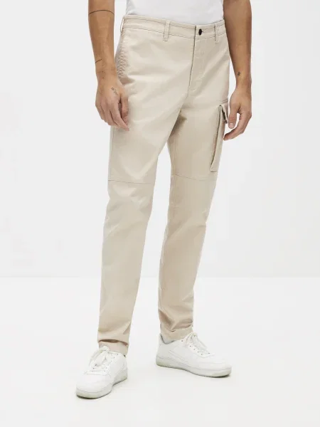 Pantaloni Celio casual bej