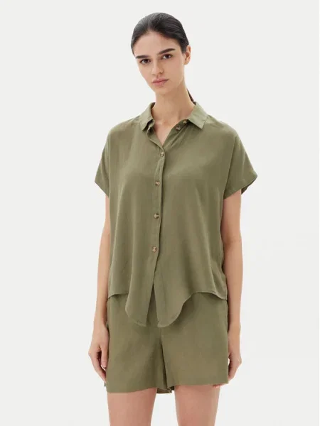 Vero Moda Cămașă Thea verde