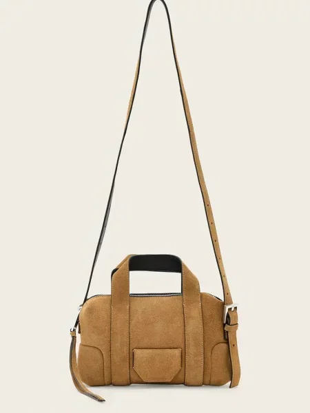 Замшевая сумка Allsaints