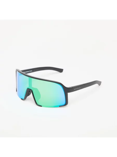 Слънчеви очила Horsefeathers Magnum Sunglasses Matt Black/ Mirror Green Universal черно
