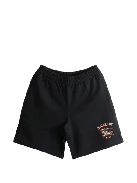 Pantaloni scurți Burberry în carouri negru