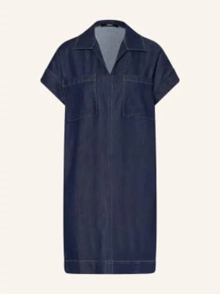 Someday Sukienka Qondra W Stylu Jeansowym blau niebieska