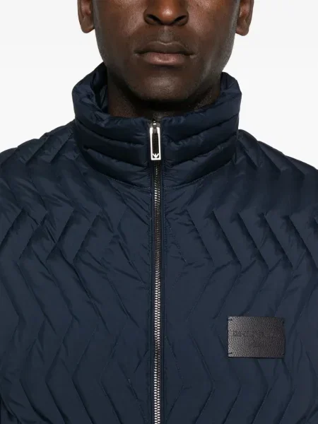 Matlasat geacă Emporio Armani albastru