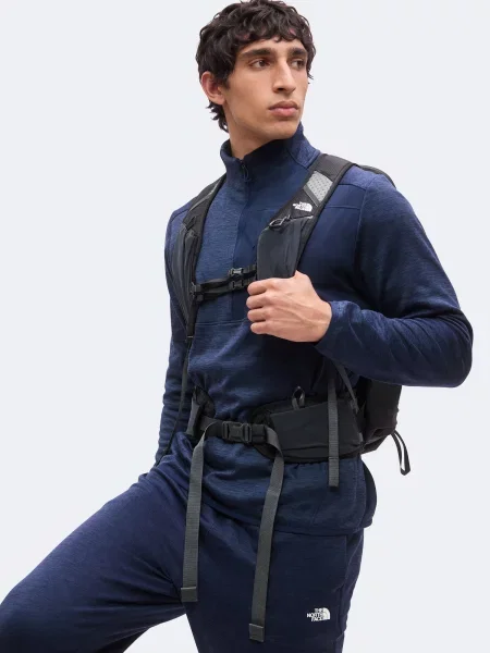 THE NORTH FACE Športový sveter PERFORMANCE tmavomodrá biela