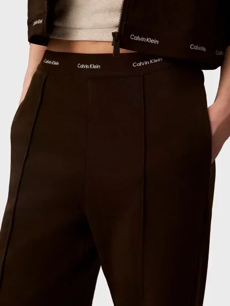 Спортивные штаны Calvin Klein Jeans коричневые